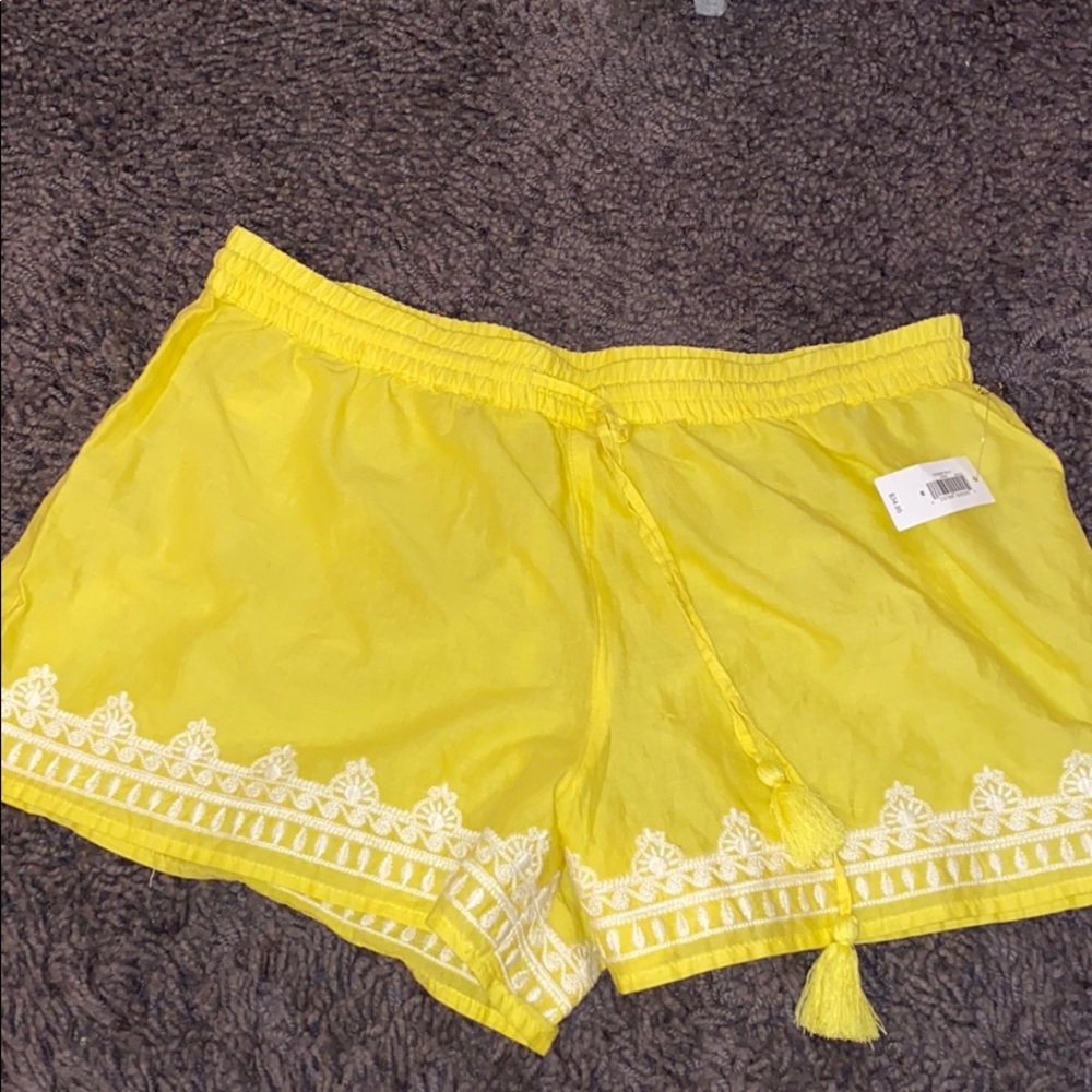 Gap Yellow shorts